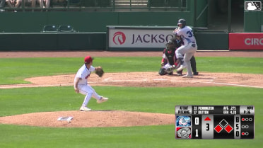 Garrett Pennington grounds into a double play, shortstop Ali Camarillo to second baseman Gunner Gouldsmith to first baseman Myles Naylor. Andrew Sojka out at 2nd. Garrett Pennington out at 1st.