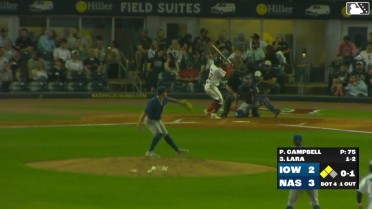 Luis Lara singles on a line drive to left fielder James Triantos. Ethan Murray scores. Jett Williams scores. Luis Lara to 2nd.
