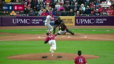 Colin Fields In play, run(s) to Caleb Ricketts