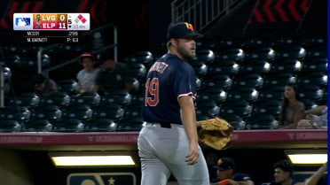 Mason Barnett strikes out eight over five innings 