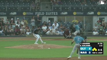 Tyson Hardin In play, run(s) to Ryan Galanie