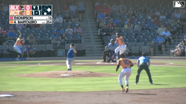 J.D. Thompson In play, run(s) to Caleb Bartolero