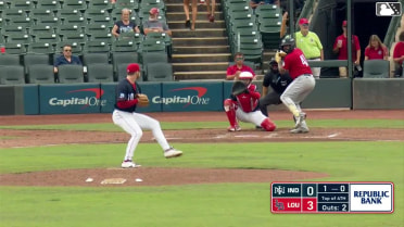 Johnathan Rodríguez homers (6) on a fly ball to center field.