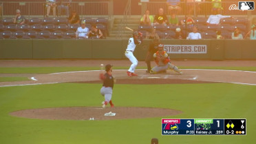 DaShawn Keirsey Jr. singles on a sharp line drive to left fielder Joshua Báez. Aaron Schunk scores. Sandy León to 2nd.
