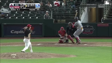 Ian Bedell In play, run(s) to Esmerlyn Valdez