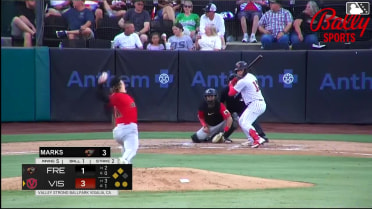 Easton Marks In play, run(s) to Carlos Virahonda