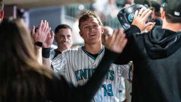 Late Rally Scores the Knights a Double-Header Split