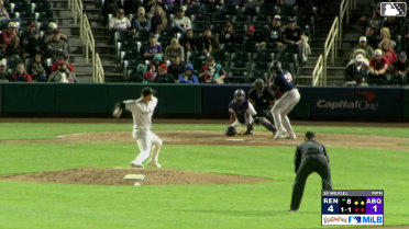 Kristian Robinson singles on a sharp line drive to left fielder Sterlin Thompson. Luken Baker scores. Jacob Amaya to 2nd.