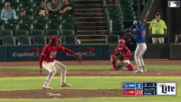 Jonathon Long called out on strikes.