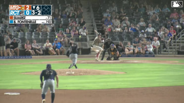 Cole Fontenelle homers (5) on a line drive to left center field.