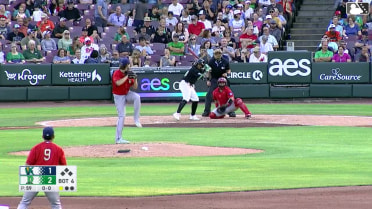 Victor Acosta homers (4) on a fly ball to right center field.