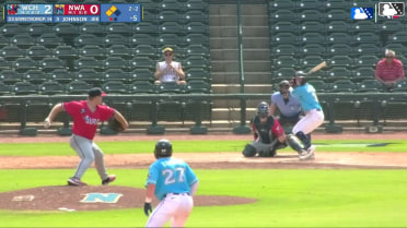 Justin Johnson homers (6) on a fly ball to left center field. Connor Scott scores. Canyon Brown scores.