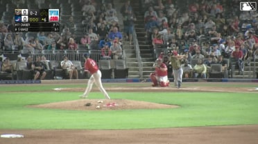 Chase Chaney's fourth strikeout