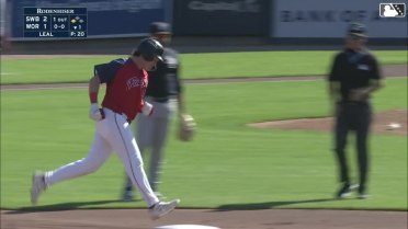 Blaze Jordan's fifth homer of the year