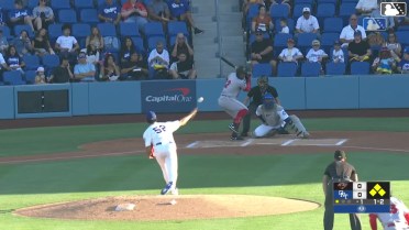 Luis Carias In play, no out to Derek Bernard