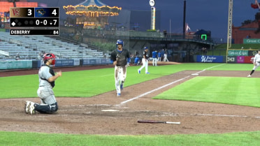 Blake Mitchell's three-hit game