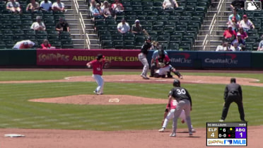 Valente Bellozo In play, run(s) to Clay Dungan