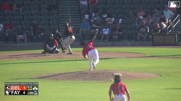 Alain Pena's fifth strikeout of the game