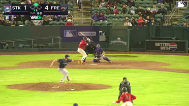 Ethan Holliday singles on a ground ball to left fielder Breyson Guedez. Cameron Nelson scores.