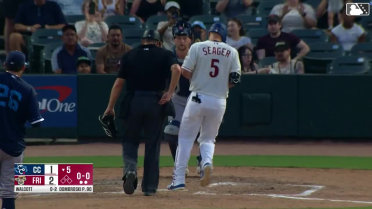 Corey Seager's solo homer 