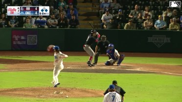 Aaron Zavala singles on a ground ball to right fielder James Tibbs III. Jonah Bride scores. Michael Helman to 3rd.