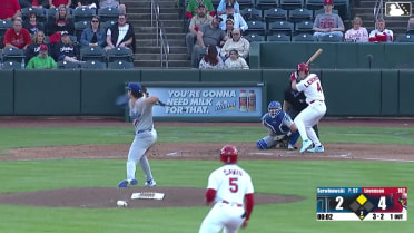 Adam Serwinowski In play, run(s) to Zach Levenson