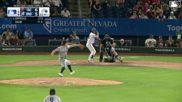 Gavin Conticello homers (2) on a fly ball to right field. Danny Serretti scores.