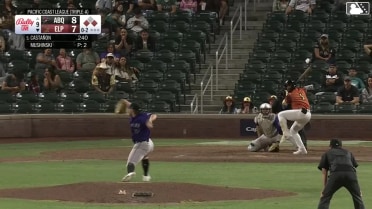 Marcos Castañon homers (3) on a fly ball to left field. Sung-Mun Song scores. Nick Schnell scores.