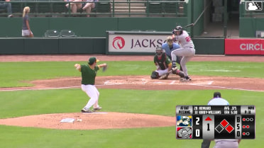 Tyler Howard grounds into a double play, shortstop Ali Camarillo to second baseman Gunner Gouldsmith to first baseman C.J. Pittaro. Luis De La Cruz out at 2nd. Tyler Howard out at 1st.