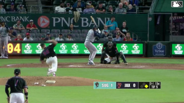 CJ Alexander homers (2) on a fly ball to right center field. Taylor Trammell scores.