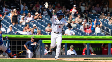 Sounds Walk Off Iowa to Secure Series Sweep