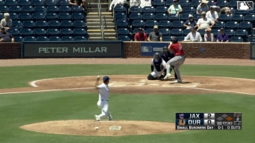 Gage Miller homers (2) on a fly ball to center field. Brian Navarreto scores.