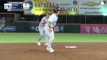 Trevor Austin homers (7) on a fly ball to left center field. Max Holy scores.
