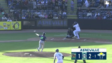 Joe Adametz In play, run(s) to Freuddy Batista