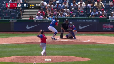 Jesús Made's groundout plates Edward Florentino
