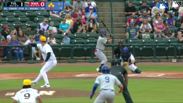 Kole Myers walks. Jake Gelof scores. Chris Newell to 3rd. Frank Rodriguez to 2nd.