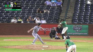 Tony Blanco Jr. doubles (6) on a line drive to right fielder George Wolkow. Edward Florentino scores. Jared Jones to 3rd.