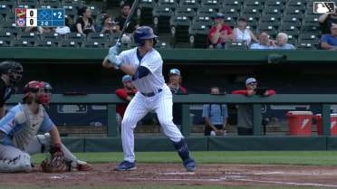 Cole Mathis homers (3) on a fly ball to right center field.