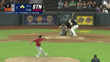 Andrew Moore In play, run(s) to Joey Meneses
