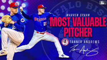 Tanner Andrews, the Bisons '26 Most Valuable Pitcher