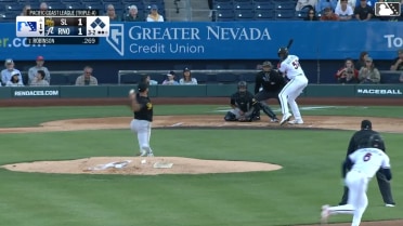 Kristian Robinson walks. Tommy Troy scores. LuJames Groover to 3rd. Aramis Garcia to 2nd.