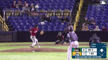 Christian Zazueta In play, run(s) to Dean Curley