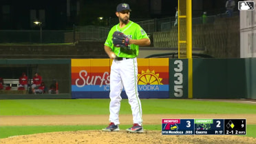 Javy Guerra Foul Tip to Ramon Mendoza