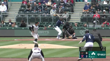 Erasmo Ramírez In play, run(s) to Carson Taylor