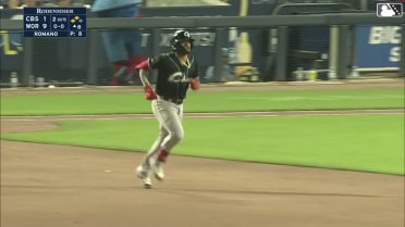 José Tena's second homer of the game