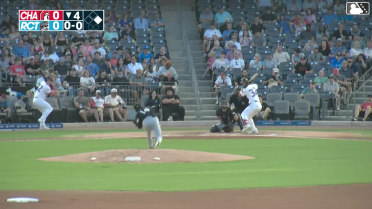 Matthew Lugo homers (2) on a fly ball to left center field. Raudi Rodriguez scores.