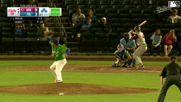 J.T. Arruda hits a grand slam (1) to left center field. Caleb Cali scores. Jared Sundstrom scores. Nick Raposo scores.