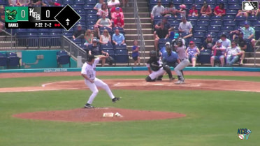 Tate Southisene homers (8) on a fly ball to left field.