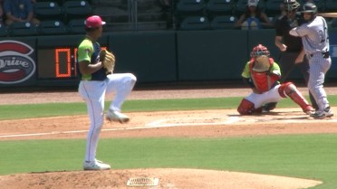Marcus Phillips strikes out three