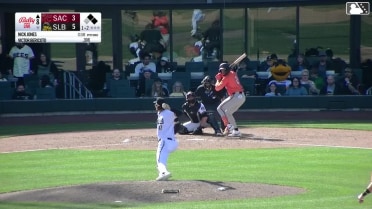 Nick Jones In play, run(s) to Victor Bericoto